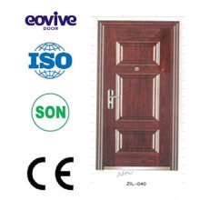 six panel door with frame,six panels steel door,six panel exterior doors,six panel door